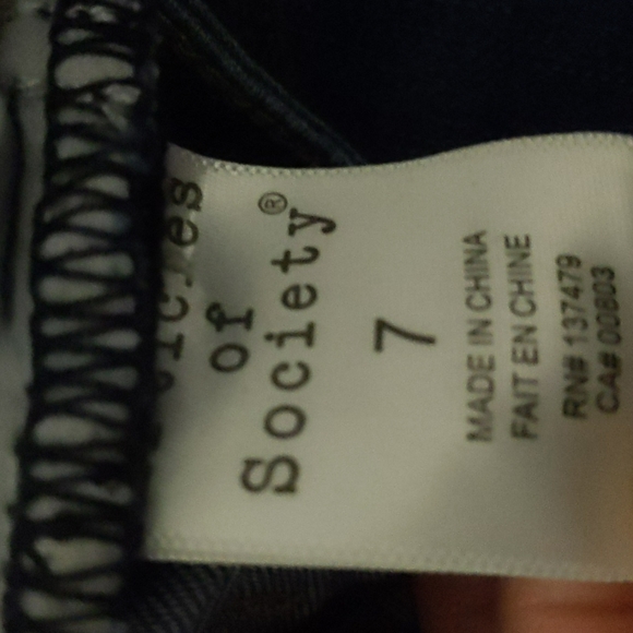 ARTICLES OF SOCIETY Bridgette Side Split Flare Jeans ~ NWT - Picture 9 of 12